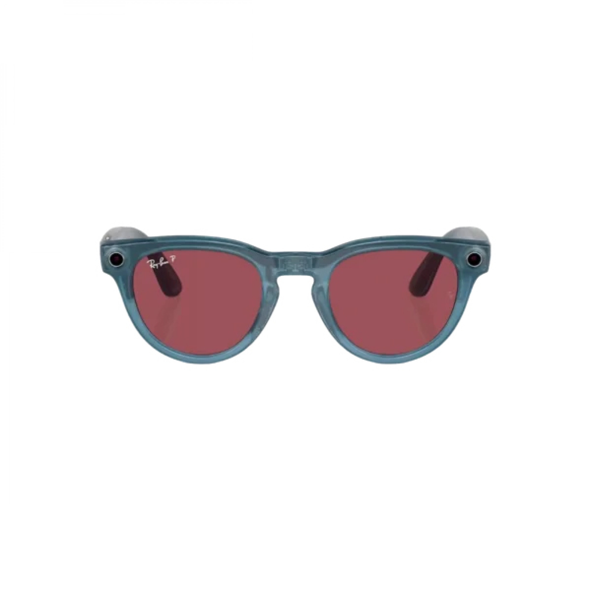 Смарт-очки Ray-Ban Meta Headliner Shiny Jeans Frame/Dusty Red Lenses (RW4009 66985Q 50-23)